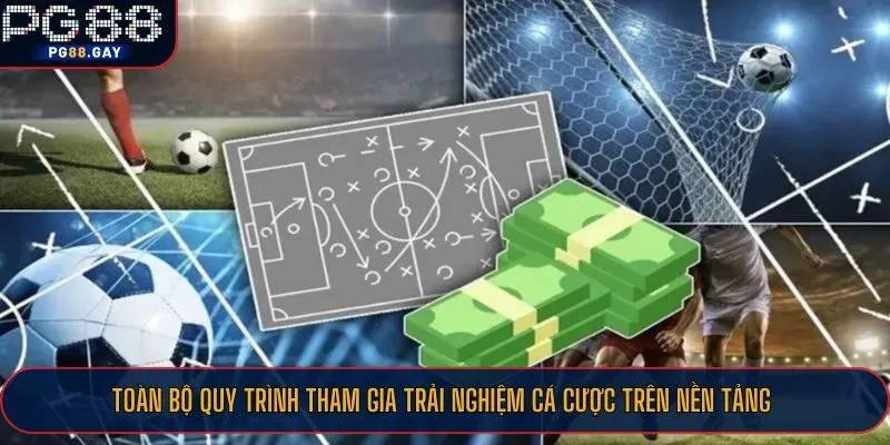Toàn bộ quy trình tham gia trải nghiệm cá cược trên nền tảng